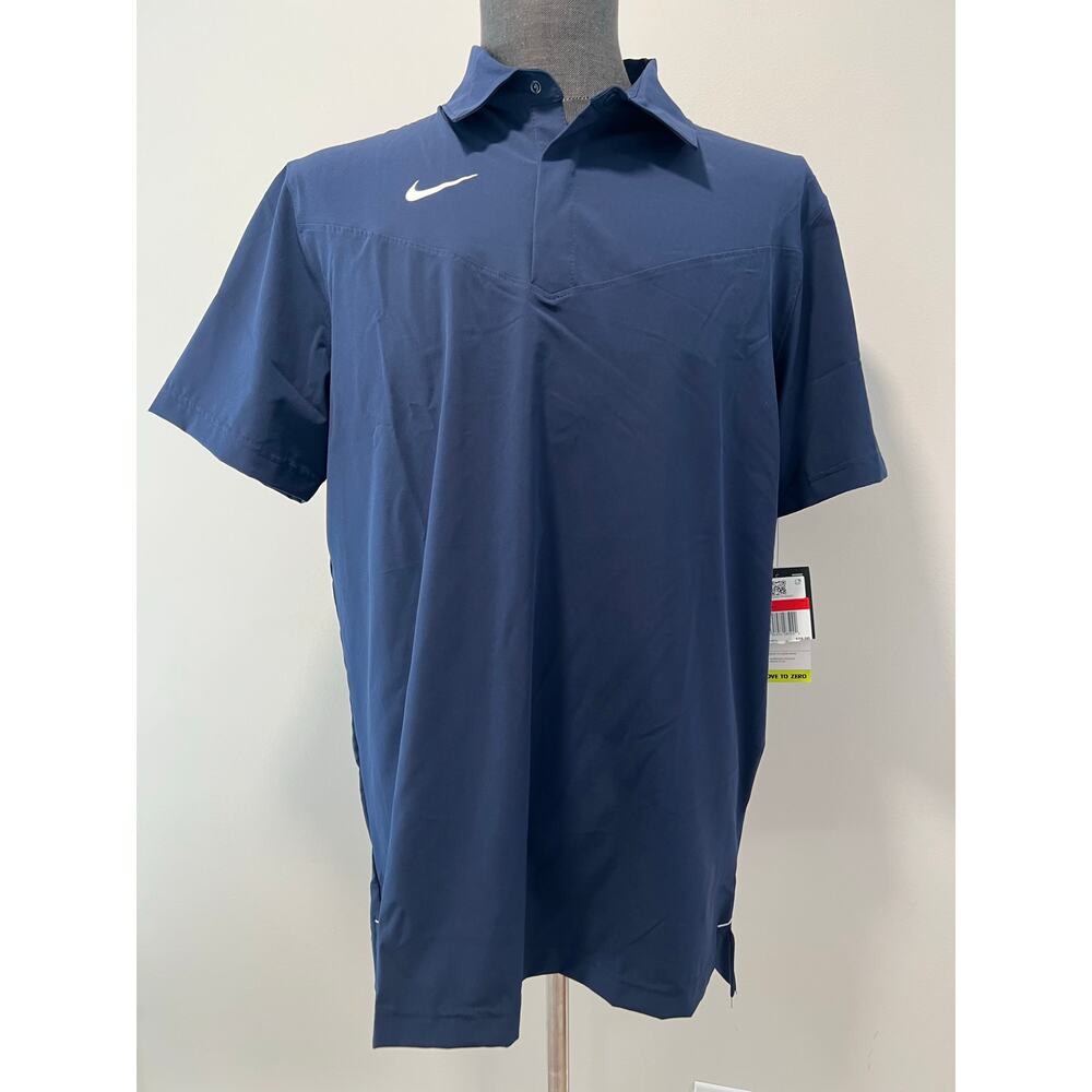 NEW Nike Golf Polo Navy Blue Men's Large